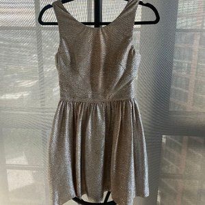 Metallic Mini Dress (XS)